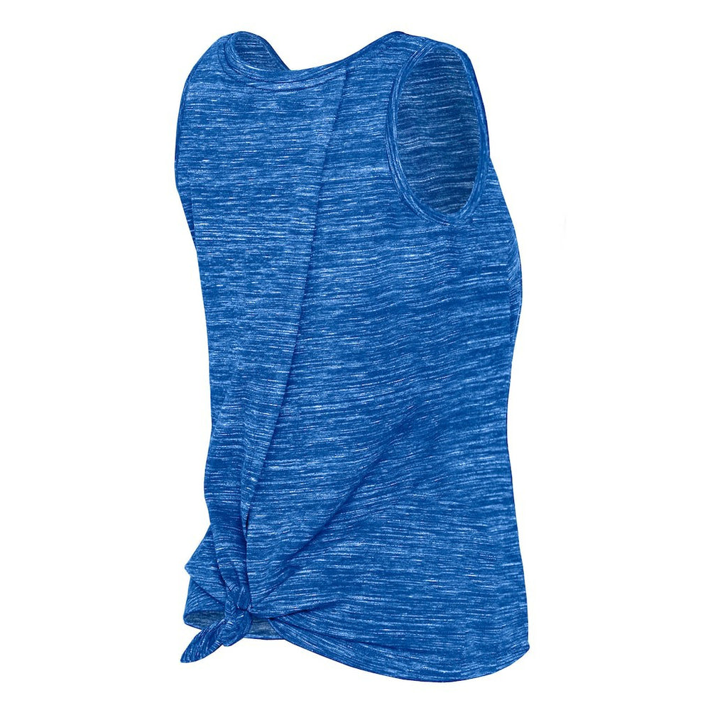 Los Angeles Rams New Era Women's Space Dye Tie-Back Tank Top - Royal online