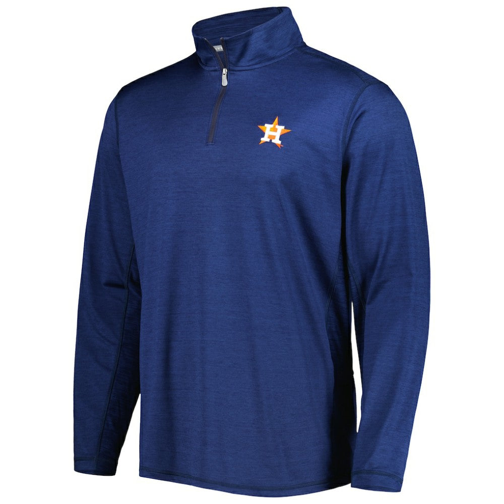Houston Astros Tommy Bahama Delray IslandZone Half-Zip Top Navy