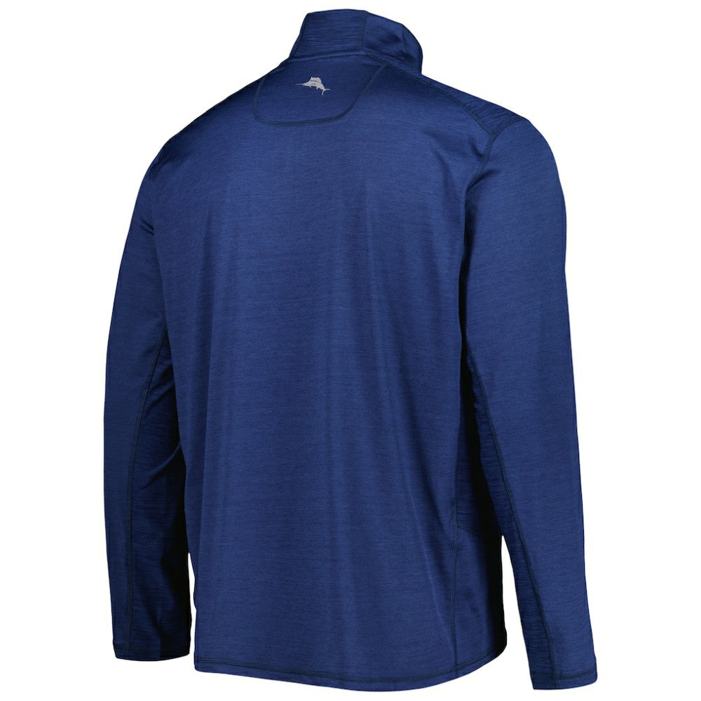 Houston Astros Tommy Bahama Delray IslandZone Half-Zip Top Navy