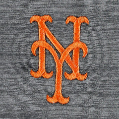 New York Mets Tommy Bahama Delray IslandZone Half-Zip Top Gray