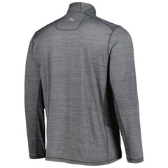 San Francisco Giants Tommy Bahama Delray IslandZone Half-Zip Top Gray