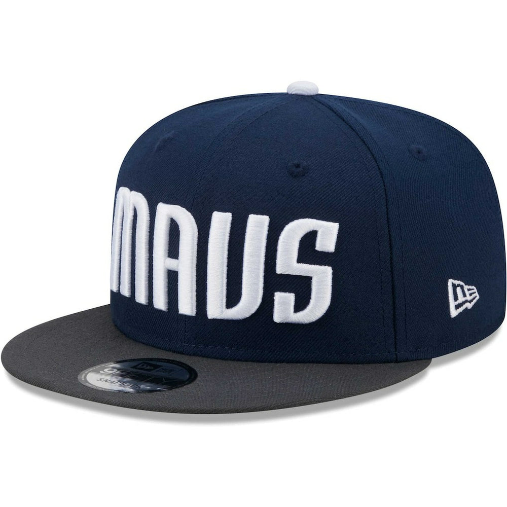Dallas Mavericks Jersey Hook Statement Edition 9FIFTY Snapback Hat sale - Navy/Gray shop