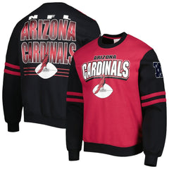 Arizona Cardinals All Over 2.0 Pullover Sweatshirt - Cardinal cheap