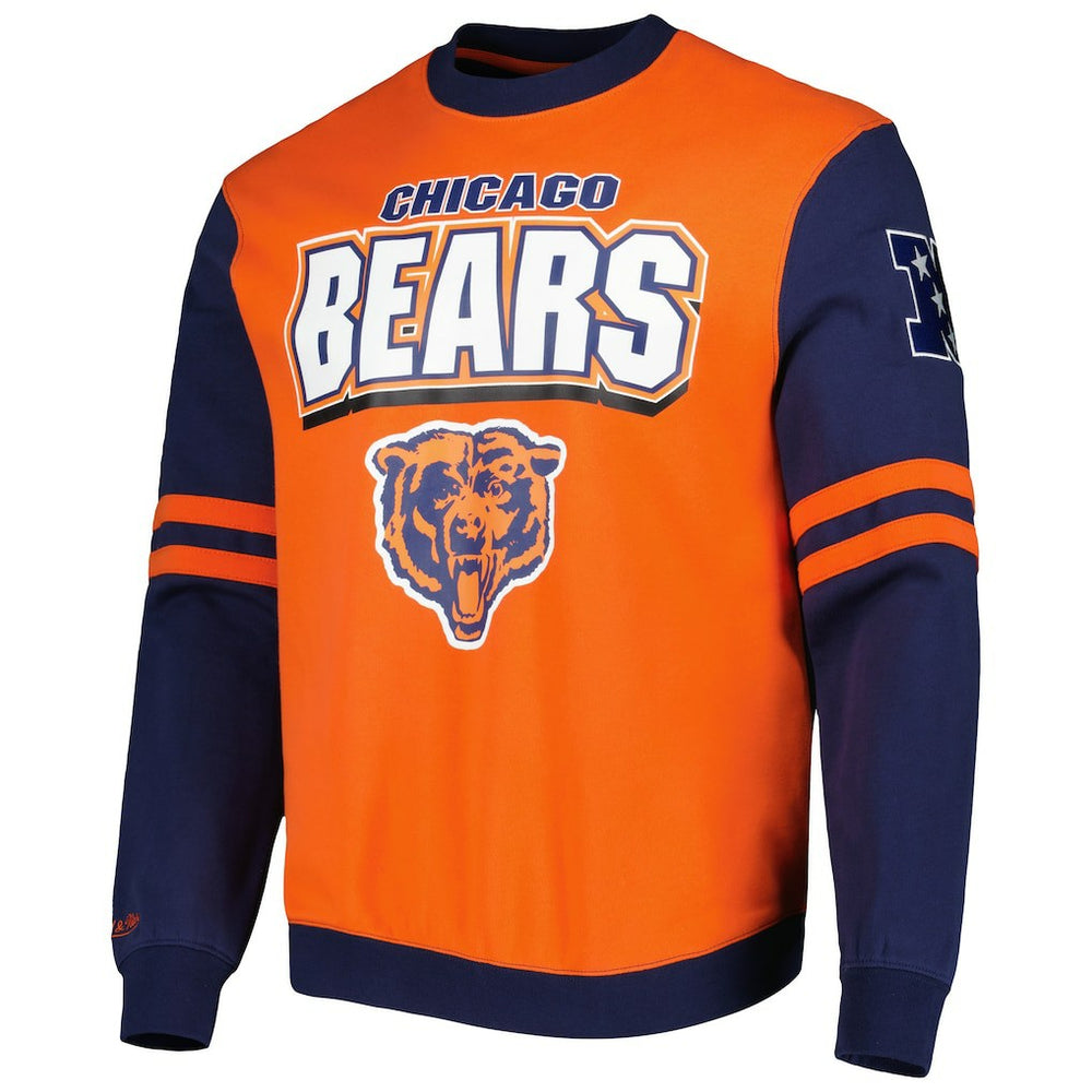 Chicago Bears All Over 2.0 Pullover Sweatshirt - Orange cheap