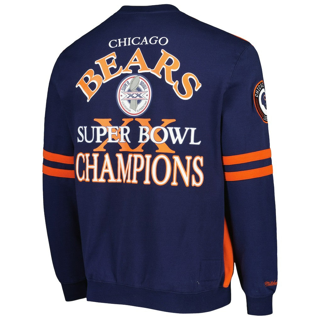 Chicago Bears All Over 2.0 Pullover Sweatshirt - Orange cheap