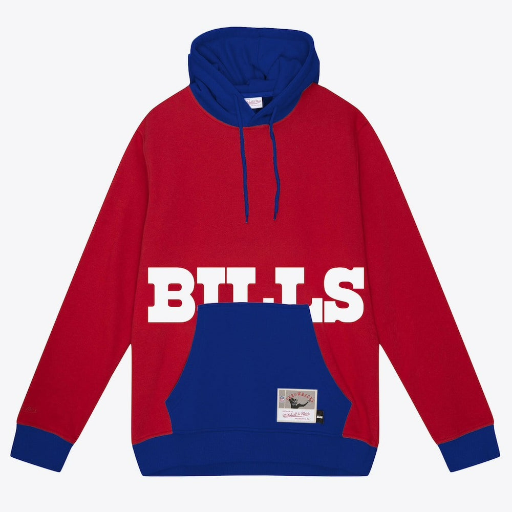 Buffalo Bills Big Face 5.0 Pullover Hoodie - Red on sale