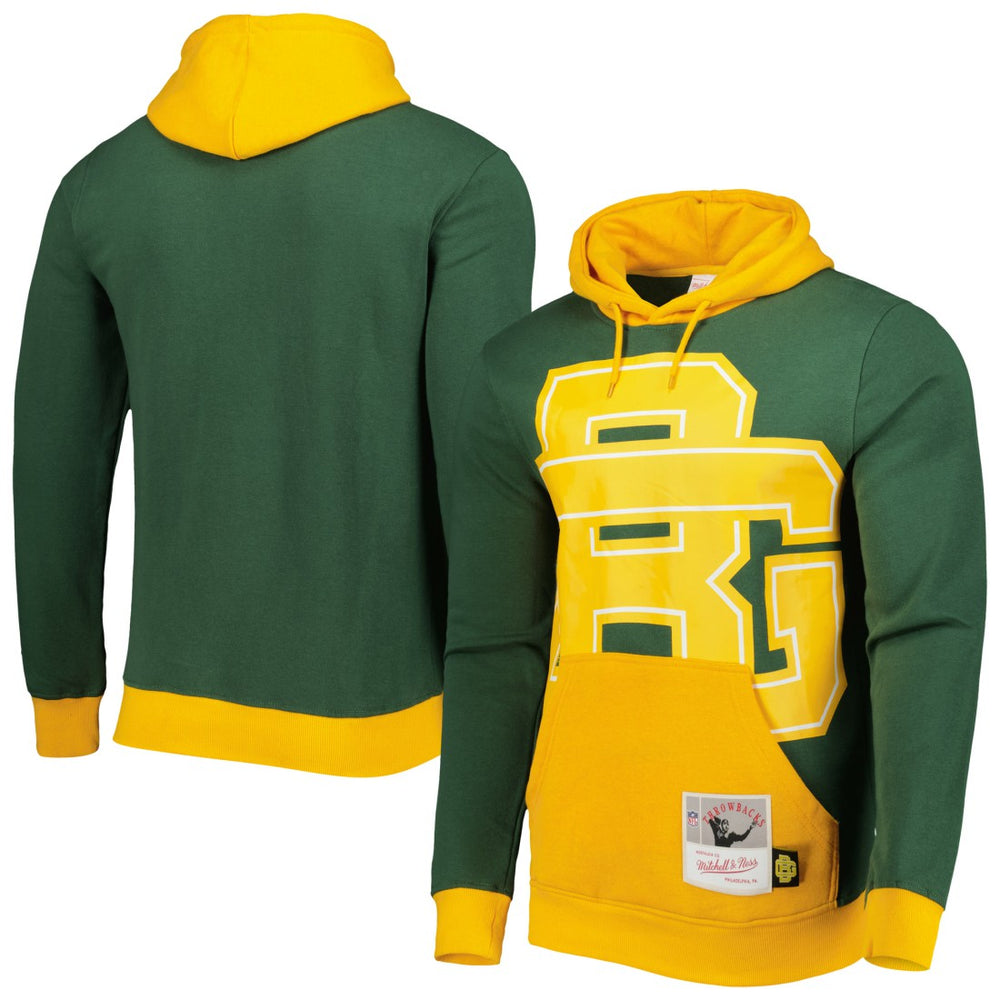 Green Bay Packers Big Face 5.0 Pullover Hoodie - Green for sale