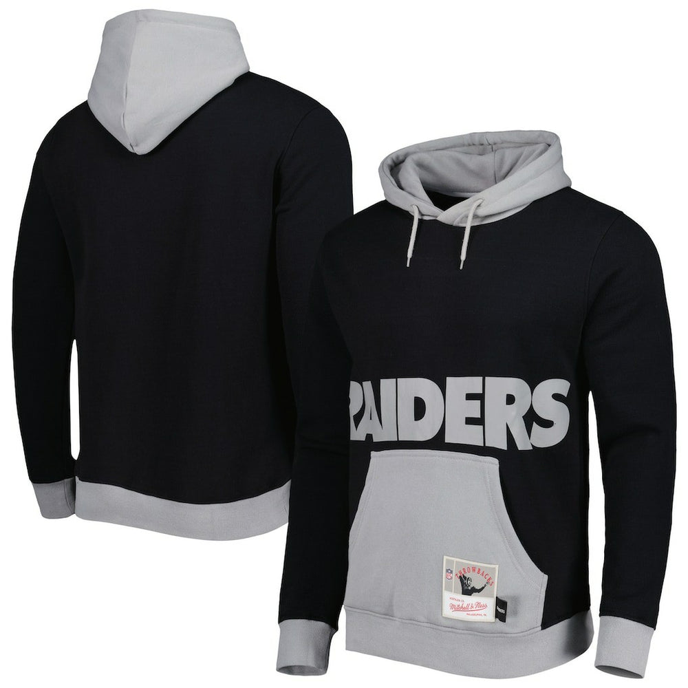 Las Vegas Raiders Big Face 5.0 Pullover Hoodie - Black discount