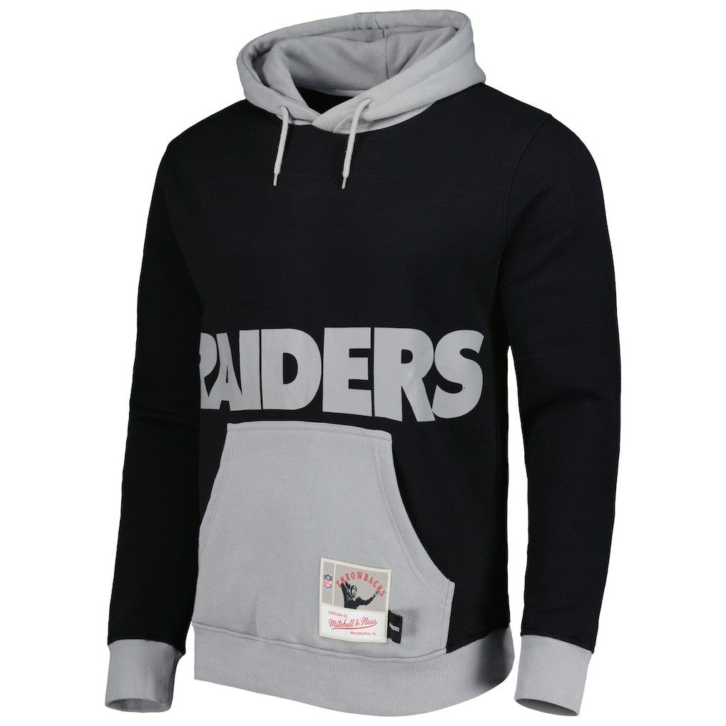 Las Vegas Raiders Big Face 5.0 Pullover Hoodie - Black discount