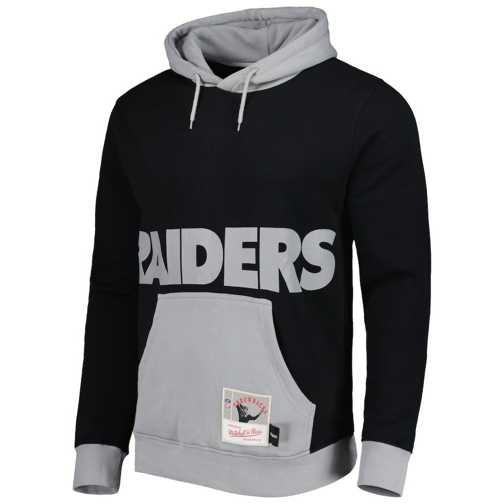 Las Vegas Raiders Big Face 5.0 Pullover Hoodie - Black discount
