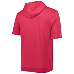 Arizona Cardinals Washed Short Sleeve Pullover Hoodie - Cardinal cheap