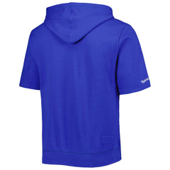 Buffalo Bills Washed Short Sleeve Pullover Hoodie - Royal discount
