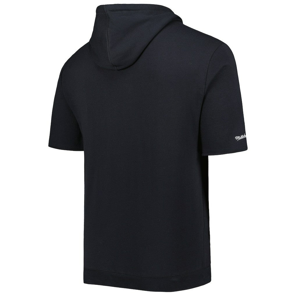 Las Vegas Raiders Washed Short Sleeve Pullover Hoodie - Black outlet