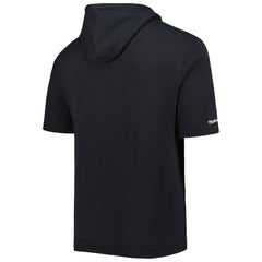 Las Vegas Raiders Washed Short Sleeve Pullover Hoodie - Black outlet