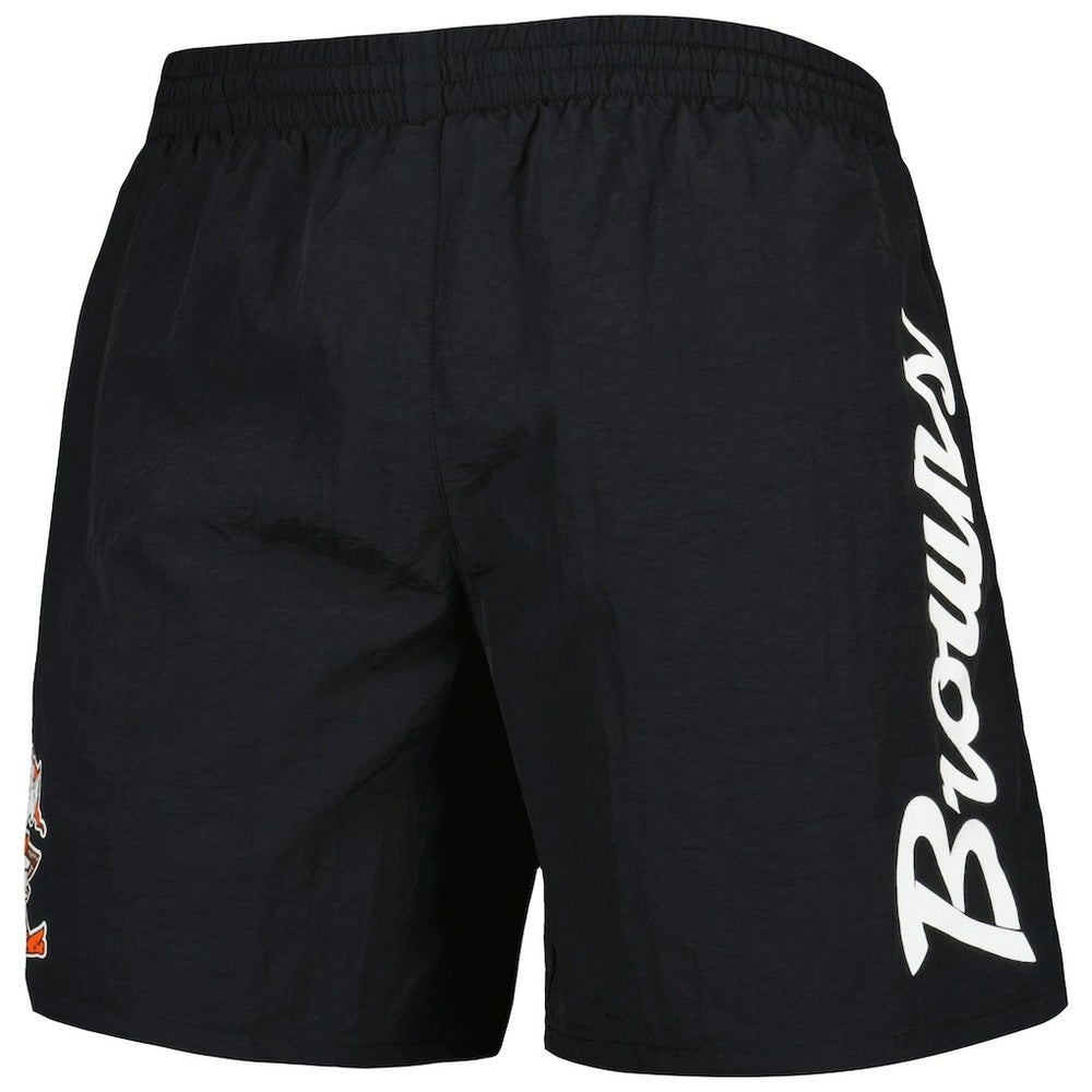 Cleveland Browns Team Essentials Nylon Shorts - Black outlet