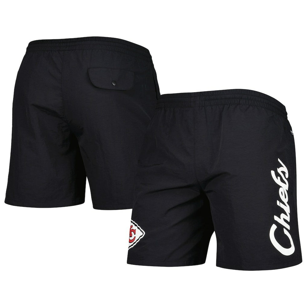 Kansas City Chiefs Team Essentials Nylon Shorts - Black discount