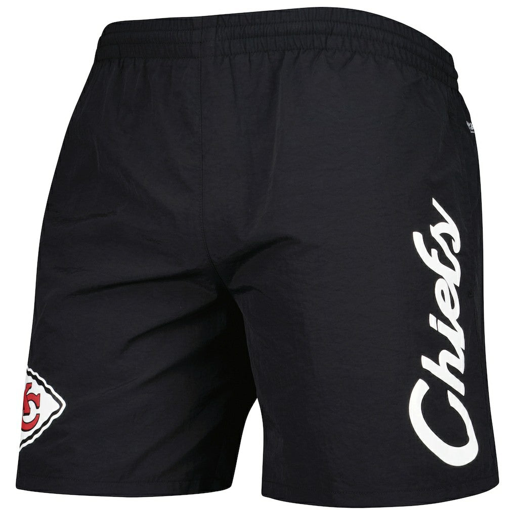 Kansas City Chiefs Team Essentials Nylon Shorts - Black discount