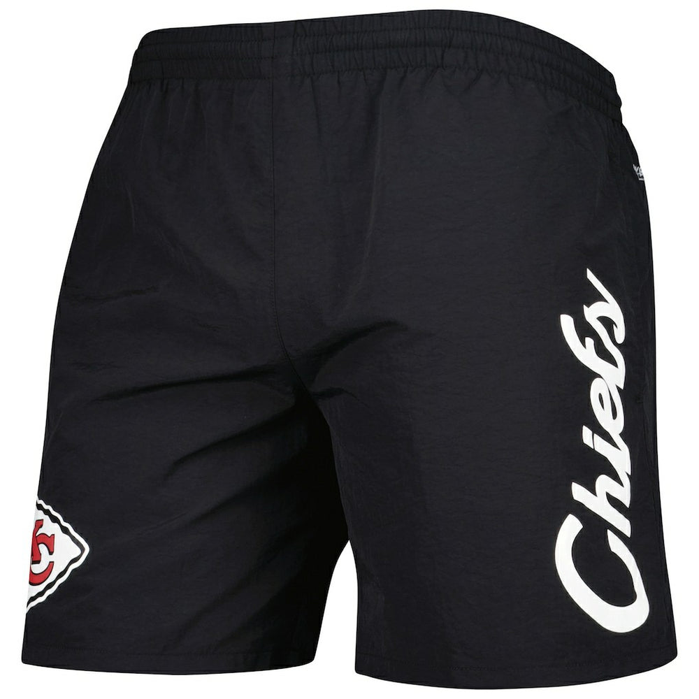 Kansas City Chiefs Team Essentials Nylon Shorts - Black discount