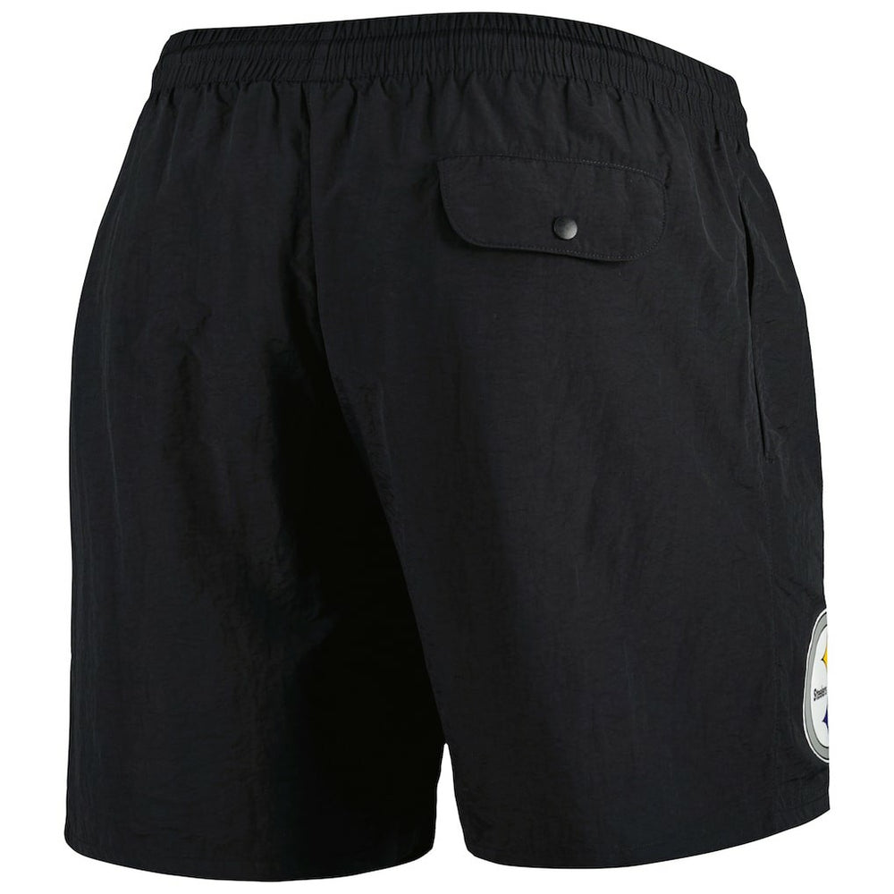 Pittsburgh Steelers Team Essentials Nylon Shorts - Black for sale