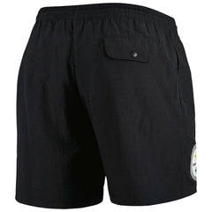 Pittsburgh Steelers Team Essentials Nylon Shorts - Black for sale