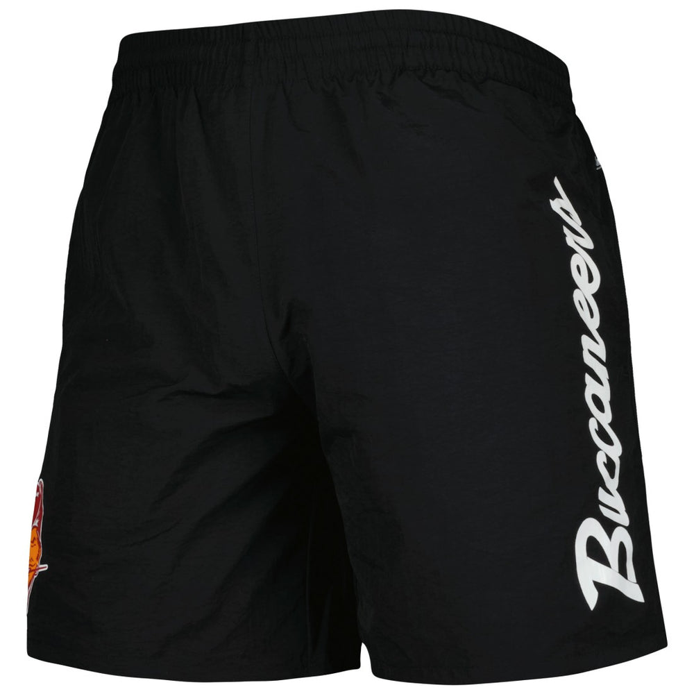 Tampa Bay Buccaneers Team Essentials Nylon Shorts - Black outlet