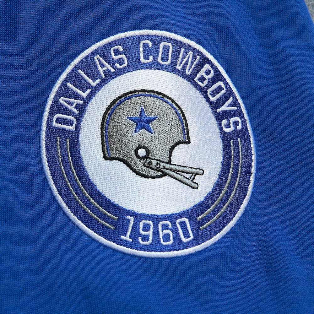 Dallas Cowboys All Over 2.0 Pullover Sweatshirt - Royal outlet