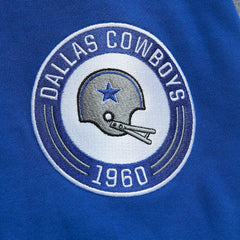 Dallas Cowboys All Over 2.0 Pullover Sweatshirt - Royal outlet