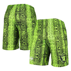 Las Vegas Raiders New Era Summer Pop Shorts - Neon Green online