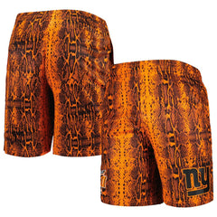 New York Giants New Era Summer Pop Shorts - Orange discount