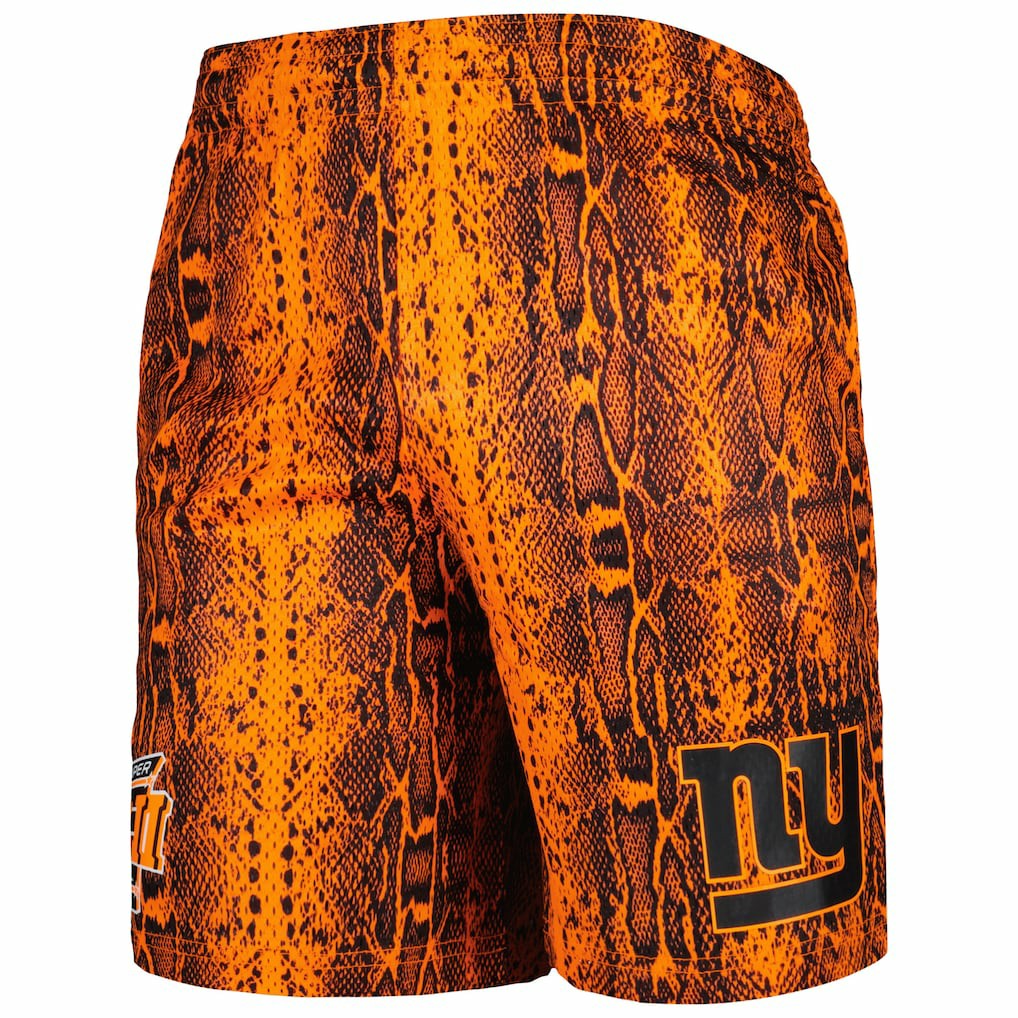 New York Giants New Era Summer Pop Shorts - Orange discount