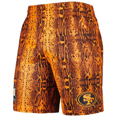 San Francisco 49ers New Era Summer Pop Shorts - Orange cheap