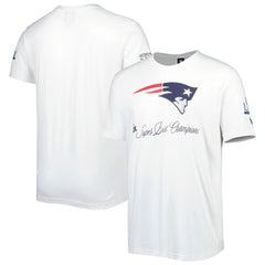 New England Patriots New Era Historic Champs T-Shirt - White sale