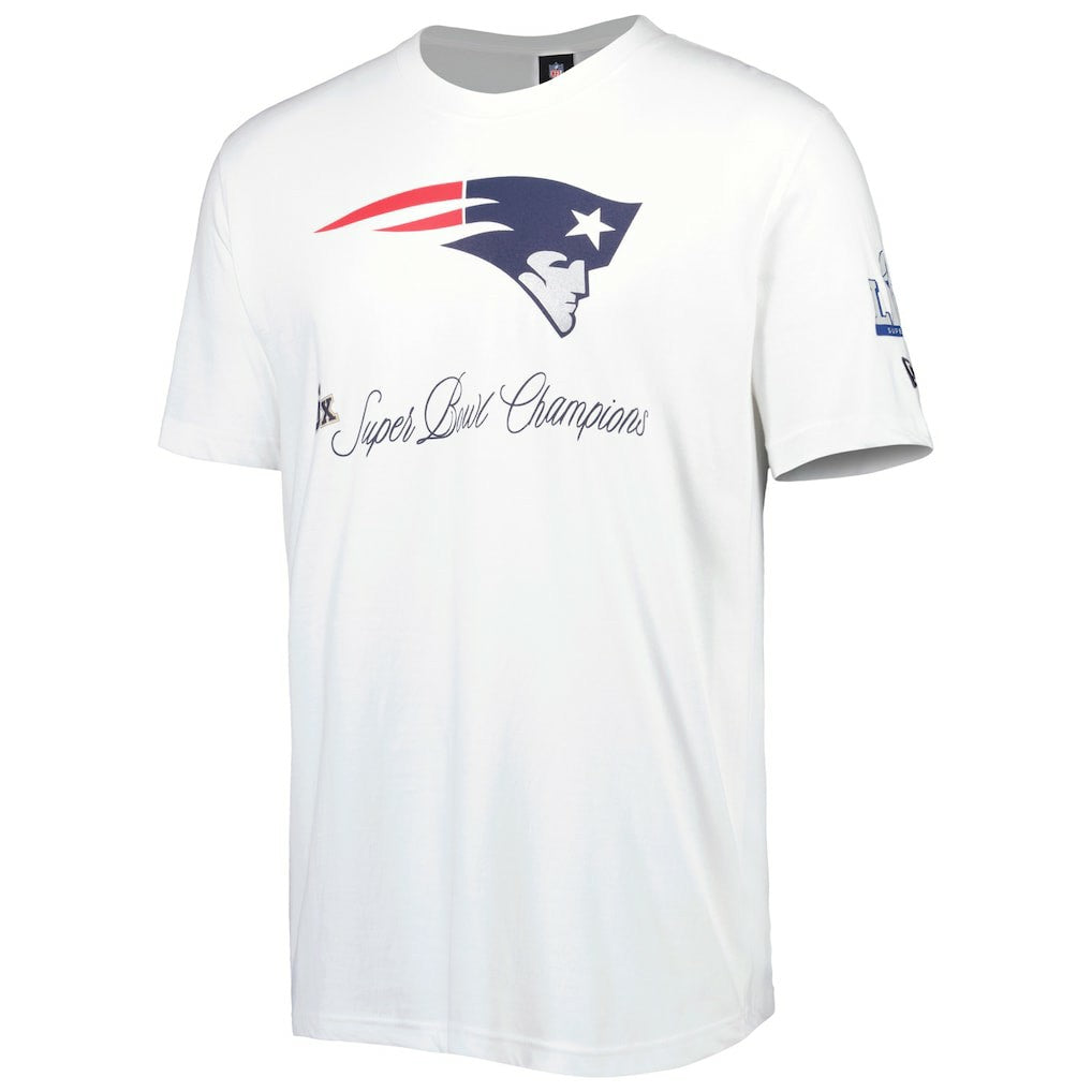 New England Patriots New Era Historic Champs T-Shirt - White sale