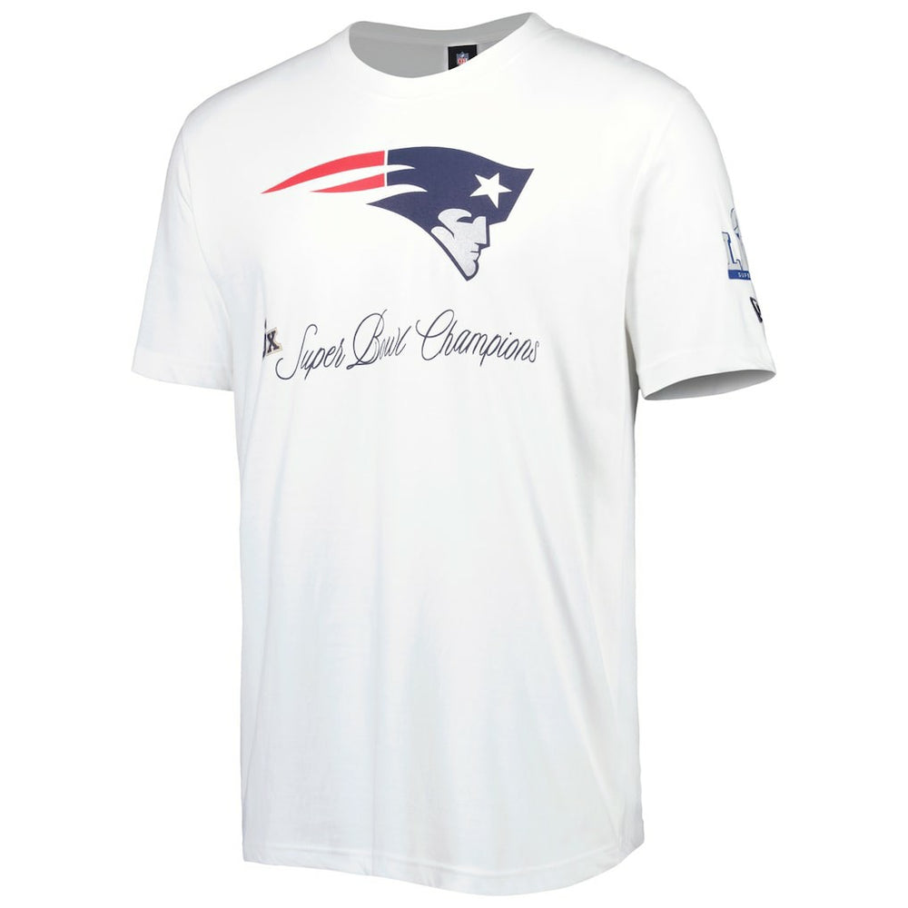 New England Patriots New Era Historic Champs T-Shirt - White sale