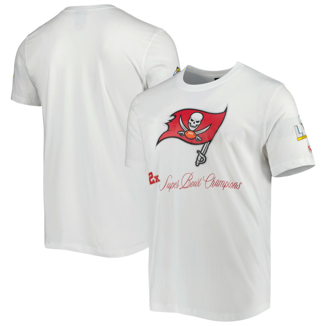 Tampa Bay Buccaneers New Era Historic Champs T-Shirt - White sale