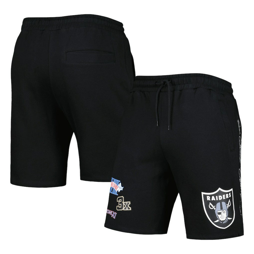 Las Vegas Raiders New Era Historic Champs Shorts - Black outlet