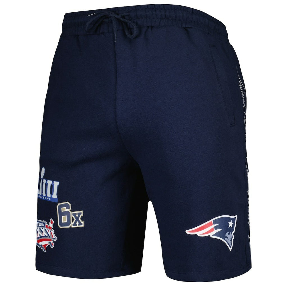 New England Patriots New Era Historic Champs Shorts - Navy for sale