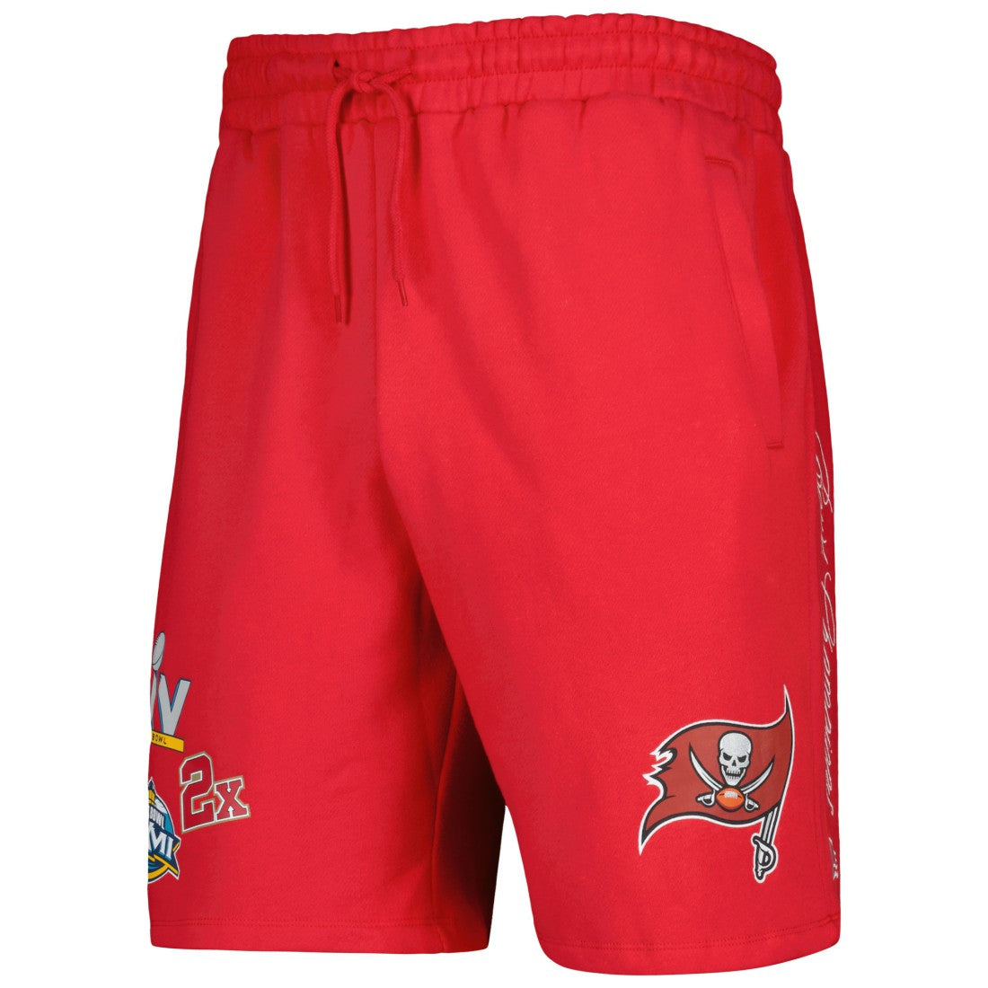 Tampa Bay Buccaneers New Era Historic Champs Shorts - Red discount
