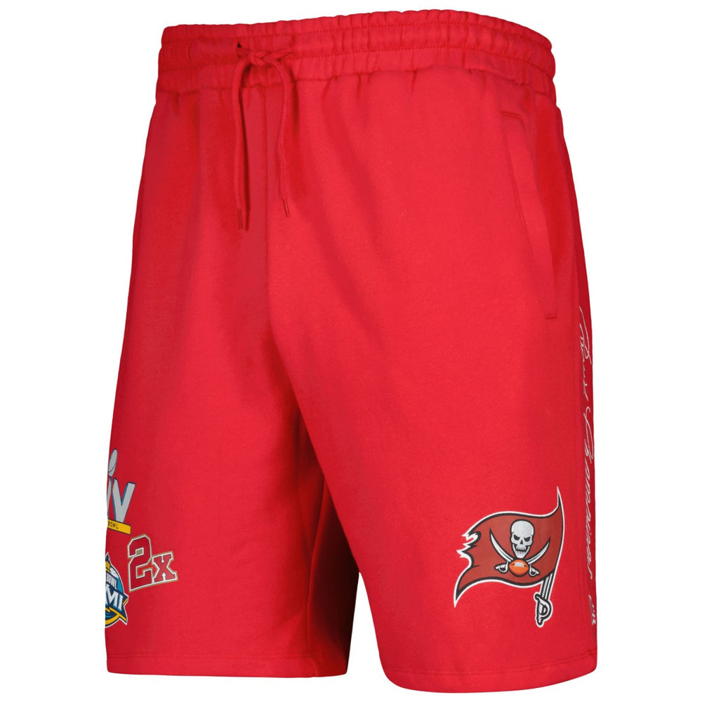 Tampa Bay Buccaneers New Era Historic Champs Shorts - Red discount