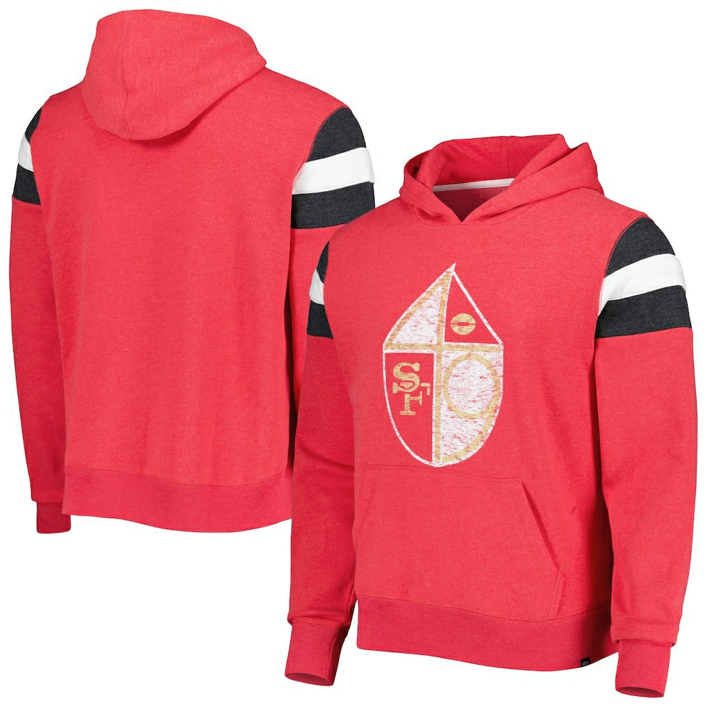 San Francisco 49ers '47 Legacy Premier Nico Pullover Hoodie - Scarlet online