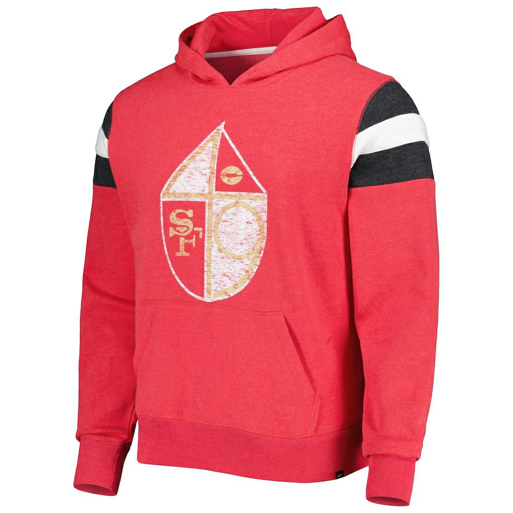 San Francisco 49ers '47 Legacy Premier Nico Pullover Hoodie - Scarlet online