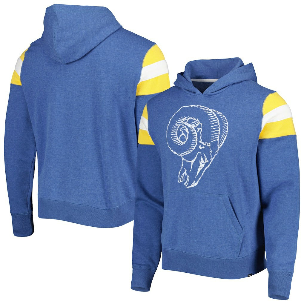 Los Angeles Rams '47 Legacy Premier Nico Pullover Hoodie - Royal cheap