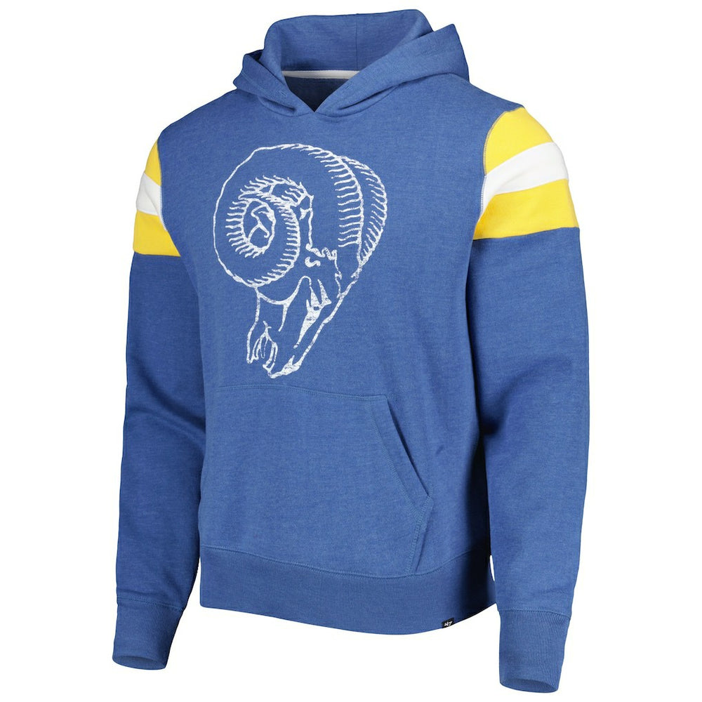 Los Angeles Rams '47 Legacy Premier Nico Pullover Hoodie - Royal cheap