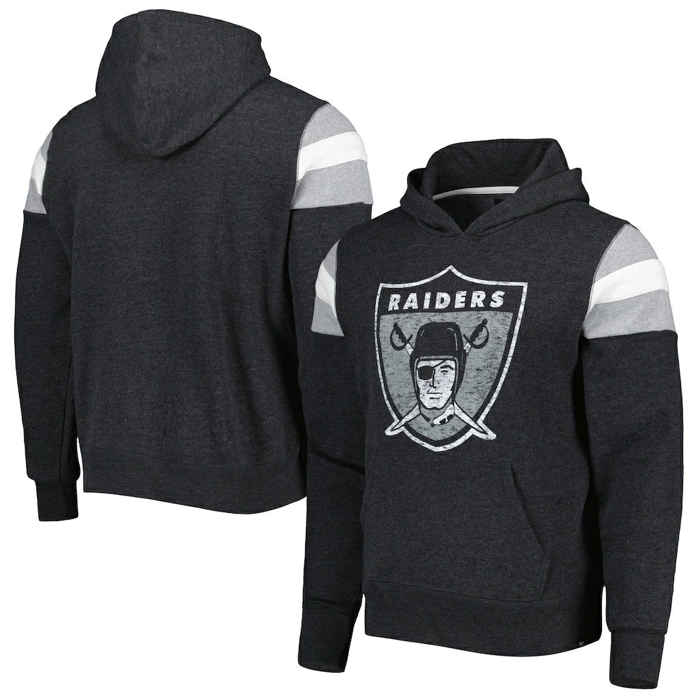 Las Vegas Raiders '47 Legacy Premier Nico Pullover Hoodie - Black sale