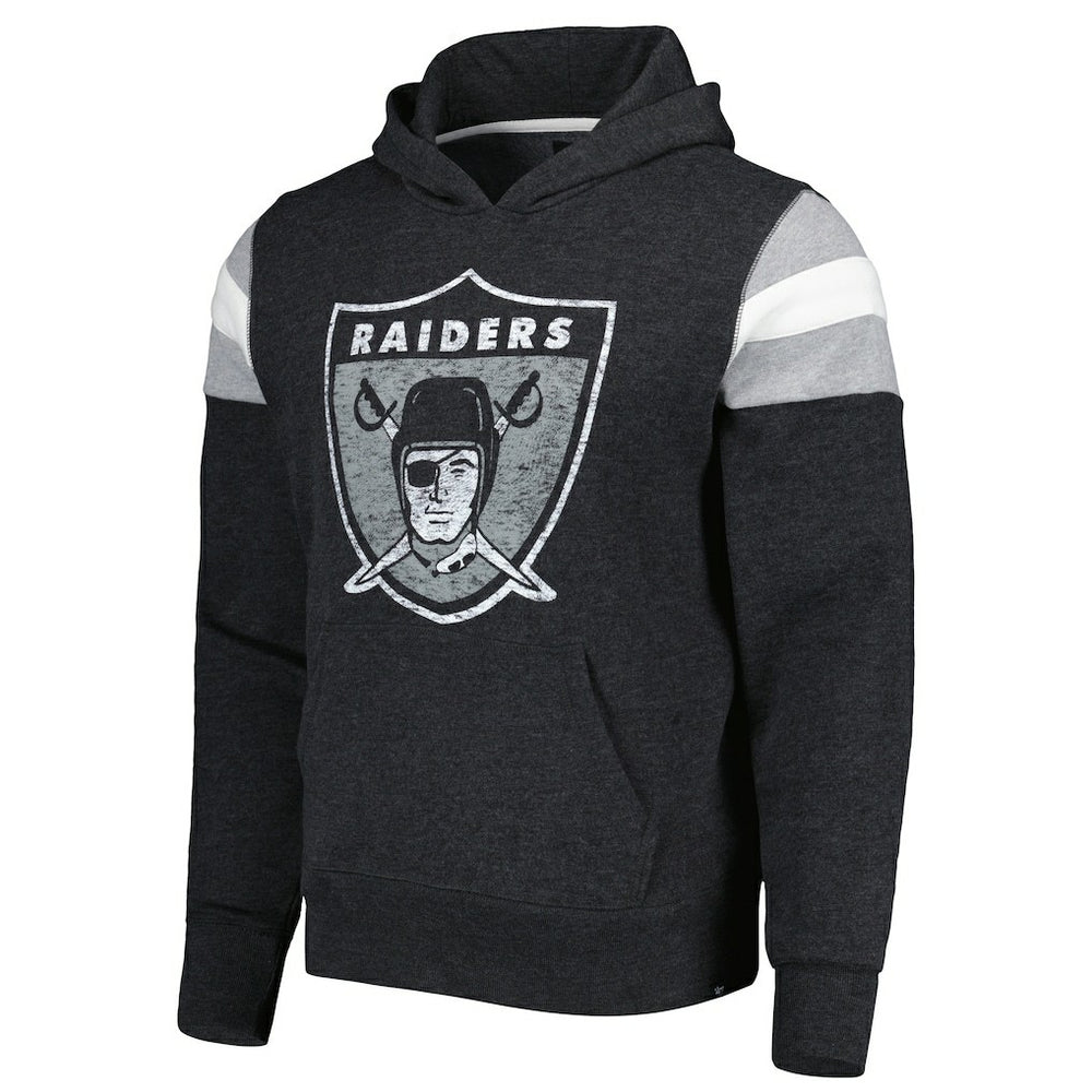 Las Vegas Raiders '47 Legacy Premier Nico Pullover Hoodie - Black sale