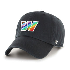 Washington Commanders '47 Logo Pride Clean Up Adjustable Hat - Black discount
