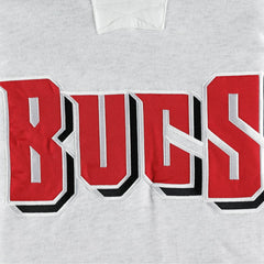 Tampa Bay Buccaneers '47 Gridiron Lace-Up Pullover Hoodie - Heather Gray discount