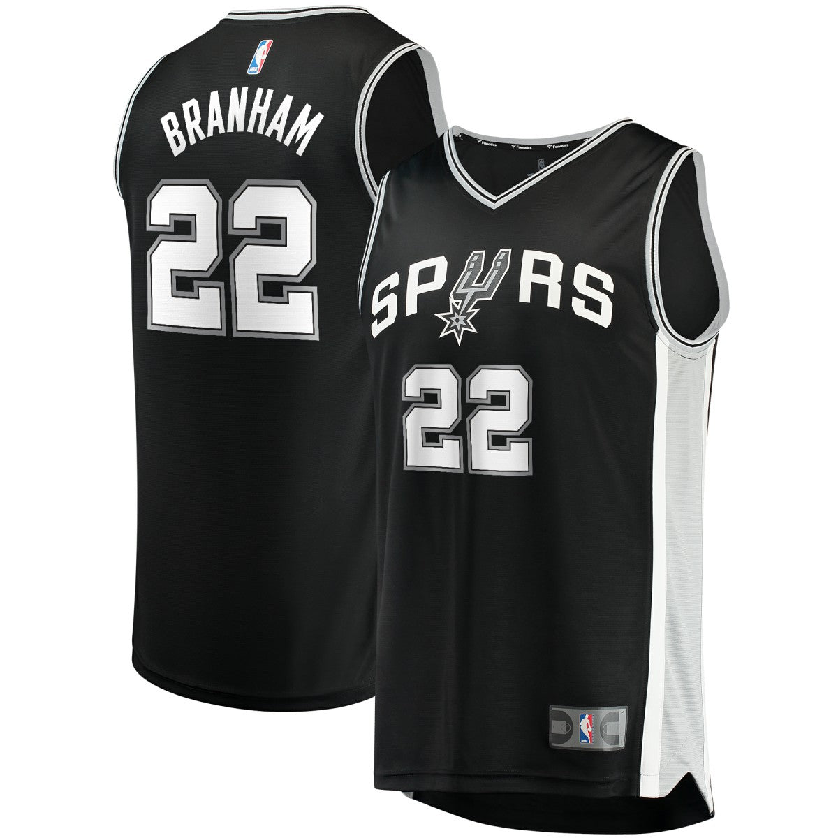 Malaki Branham San Antonio Spurs Fast Break Replica Player Jersey - Icon Edition - Black for sale