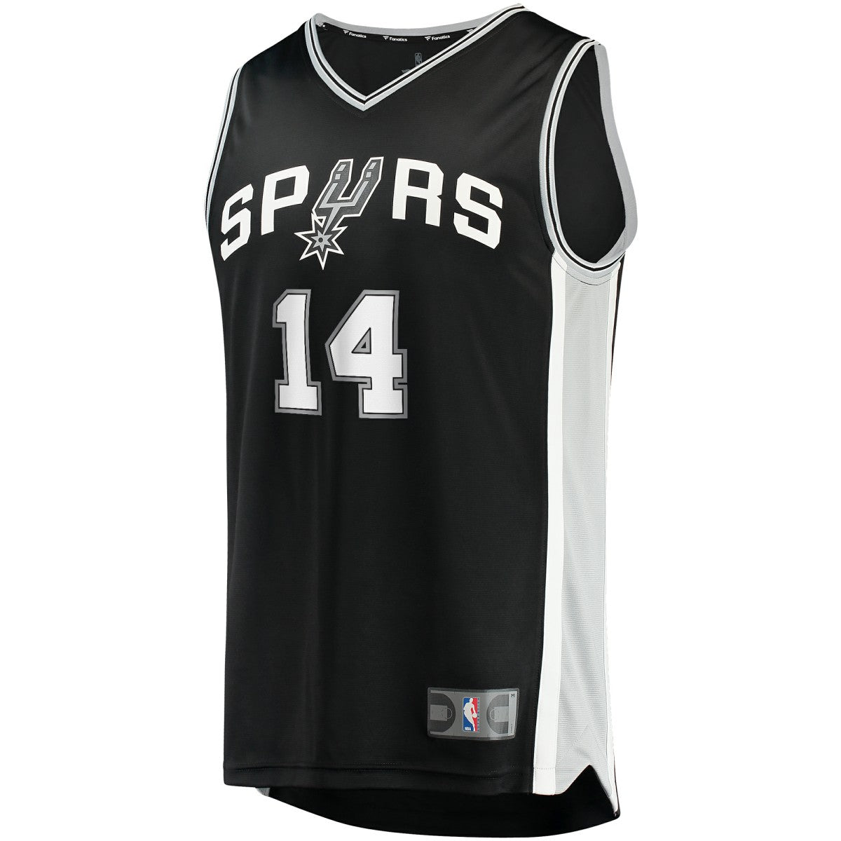 Blake Wesley San Antonio Spurs Fast Break Replica Player Jersey - Icon Edition - Black discount