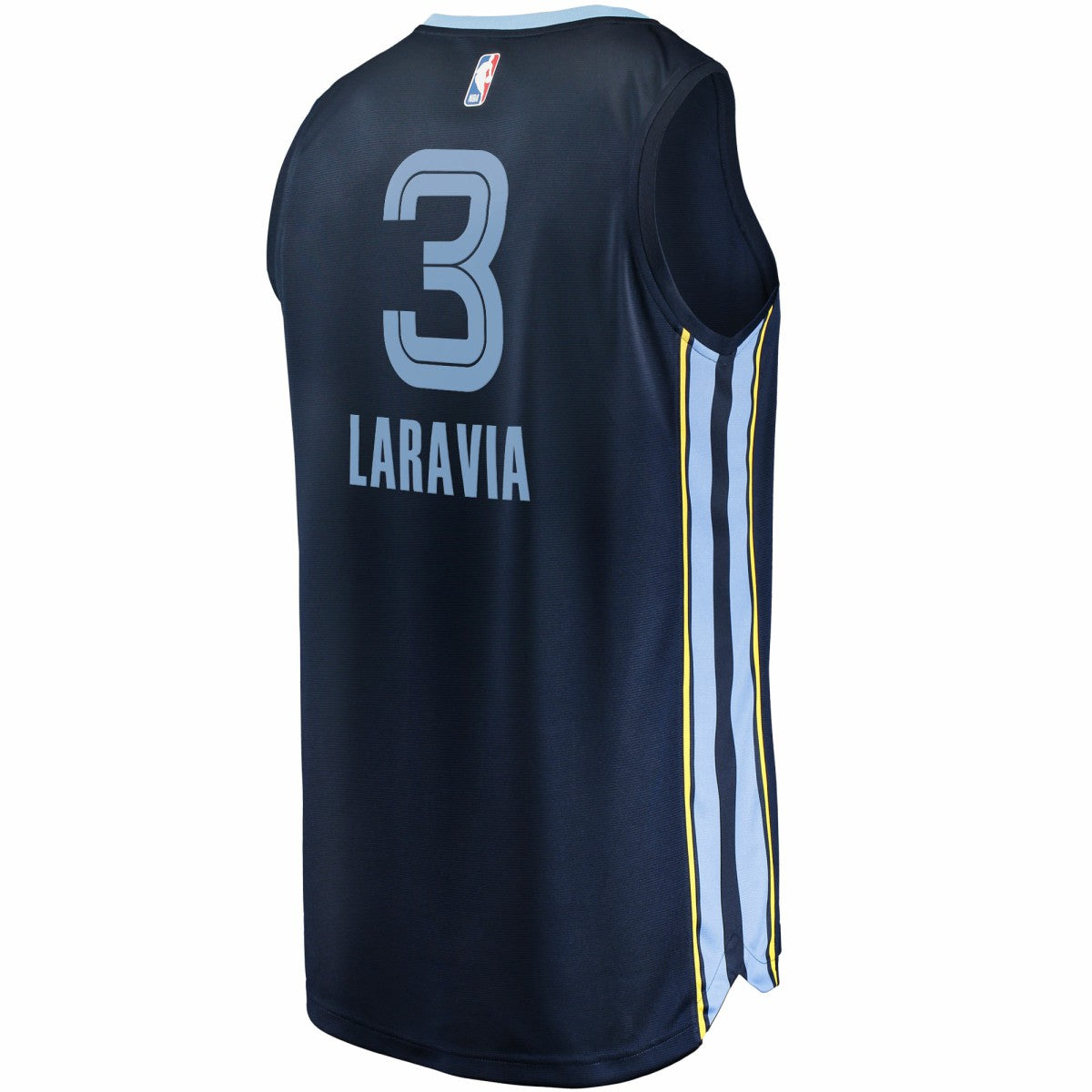 Jake LaRavia Memphis Grizzlies Fast Break Replica Player Jersey - Icon Edition - Navy for sale